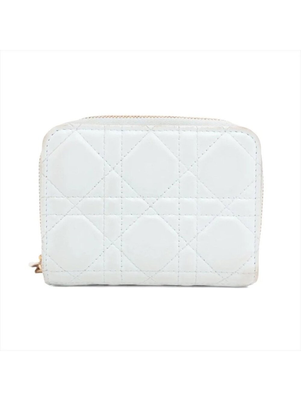 Dior Cannage Lady Leather Bifold Wallet